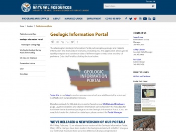 Geologic Information Portal | WA - DNR