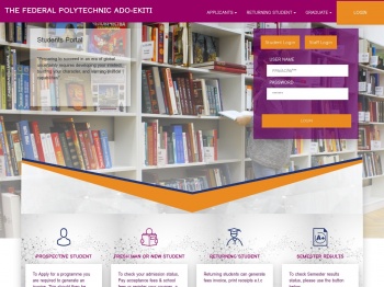 FPA | Student Portal - The Federal Polytechnic, Ado-Ekiti