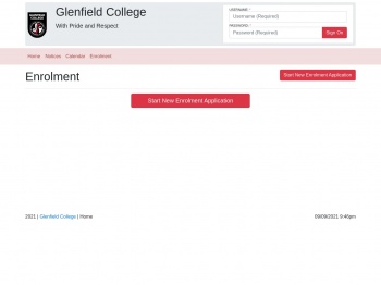 Parent Portal - Glenfield College