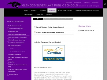 Parents/Guardians / Infinite Campus Parent Portal