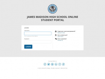 Welcome to James Madison High School | Student Portal