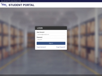 Student Portal - Login - Miller-Motte