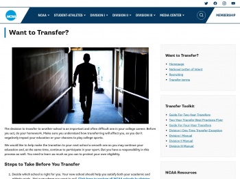 Want to Transfer? | NCAA.org - The Official Site of the NCAA