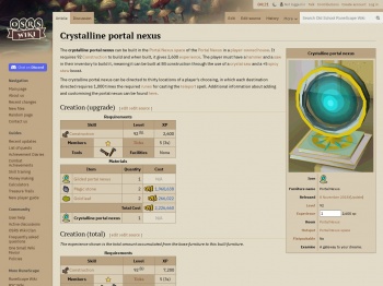 Crystalline portal nexus - OSRS Wiki