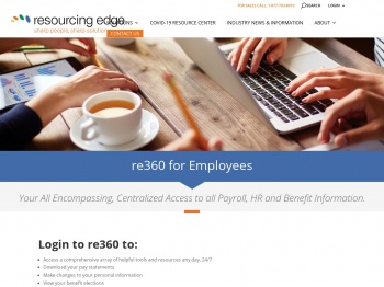 re360 Employee Login - Resourcing Edge