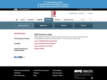 Self-Service Portal - NYCHA - NYC - NYC.gov