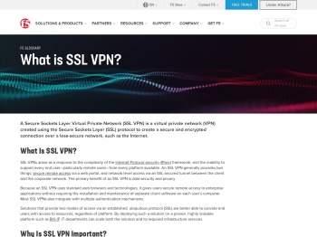 What is SSL VPN? - F5 Networks