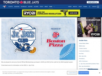 Toronto Blue Jays | Jr. Jays Club - MLB.com