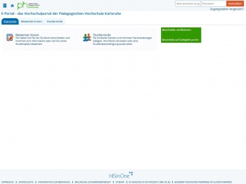 E-Portal - das Hochschulportal der Pädagogischen ...