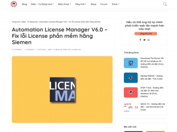 Automation License Manager V6.0 - Fix lỗi License phần mềm ...