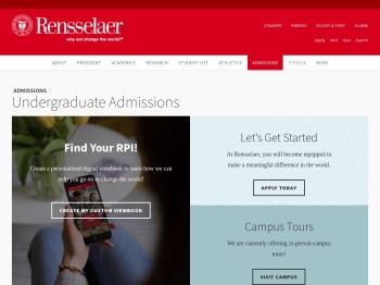 Undergraduate Admissions | Admissions - RPI Admissions