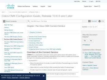 Cisco CMX Configuration Guide, Release 10.6.0 and Later ...