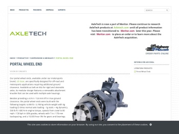 Portal Wheel End | Suspensions & Modules | AxleTech
