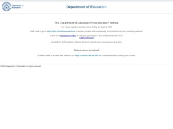 The Department of Education - Portal Home Page