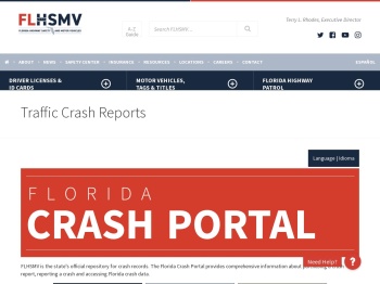 Traffic Crash Reports - Florida Department of Highway Safety ...
