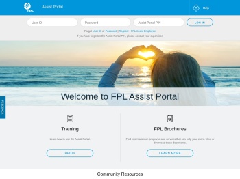 Assist Portal - the FPL Project Portal