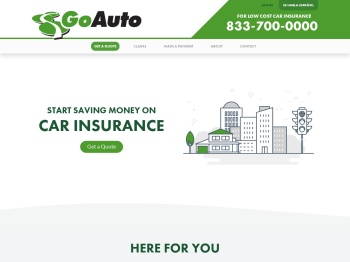 GoAuto Insurance: Low Cost Car Insurance