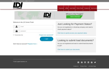 LDi Carrier Portal | Login