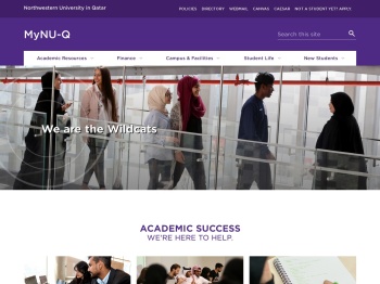 Northwestern University in Qatar: MyNUQ - Student Web