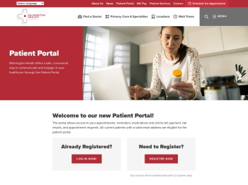 Welcome to our new Patient Portal! | Wilmington Health