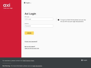 Axi Client Portal