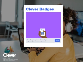 Log in with a Badge - Clever