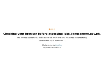 Bangsamoro job portal - Bangsamoro Autonomous Region in ...