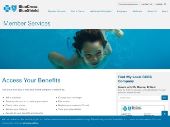 Member Services | Blue Cross Blue Shield