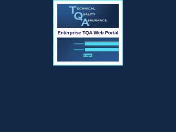 Enterprise TQA Web Portal