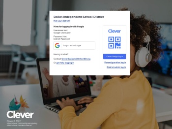 Dallas Independent School District - Clever | Log in
