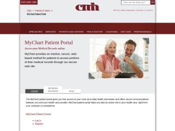 CMH MyChart Patient Portal - Citizens Memorial Healthcare