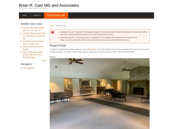 Patient Portal | Brian R. Cain MD and Associates