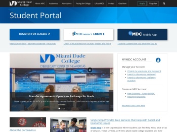 Student Portal | Miami Dade College