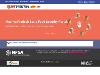 State Food Security Portal, Madhya Pradesh - Samagra ...
