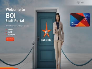 BOI Staff Portal - Bank of India