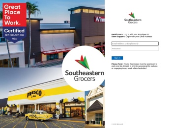 Landing Page - Southeastern Grocers