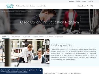 Cisco Continuing Education - Cisco