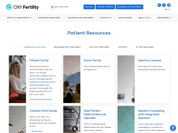 Patient Portal & Resources | CNY Fertility