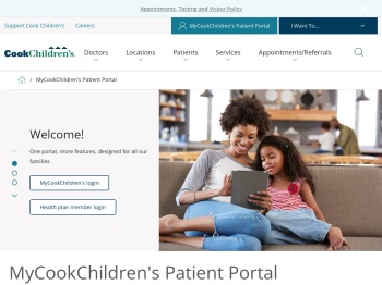 MyChart Patient Portal | Cook Children's