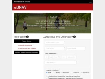 MI UNAV - Universidad de Navarra