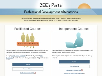 BEESS Portal - Professional Development Alternatives
