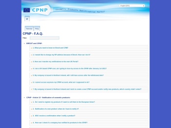 CPNP - Cosmetic Products Notification Portal - European ...