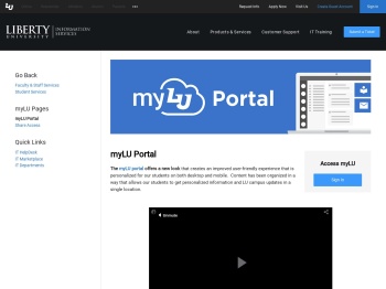 IT Services - myLU Portal | - Liberty University