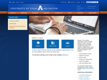 MyMav – The University of Texas at Arlington - UTA