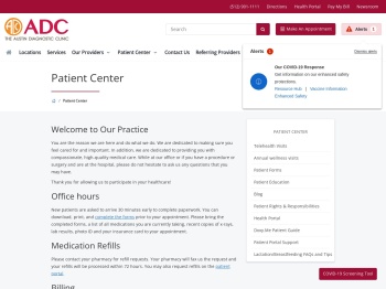 Patient Center | Austin Diagnostic Clinic