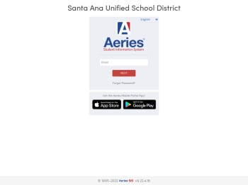 Aeries: Portals - Santa Ana Unified School District