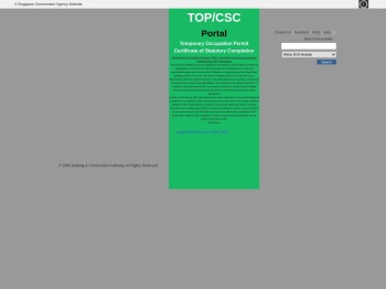 BCA TOP/CSC Portal