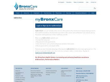 myBronxCare | BronxCare Health System