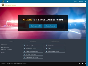 POST Learning Portal - CA.gov