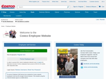 Employee Website | Costco